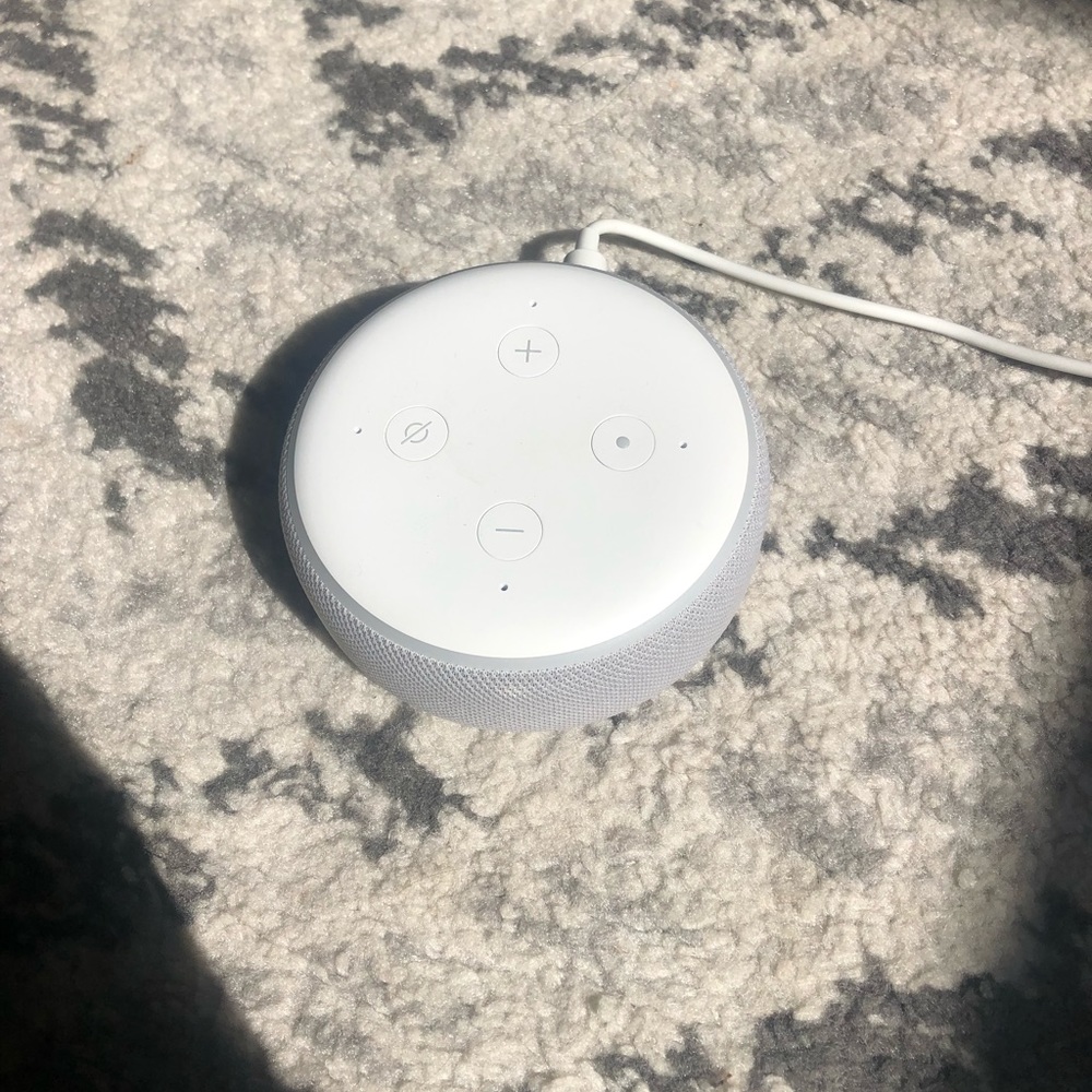 White Amazon Alexa